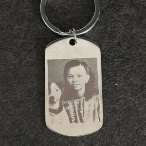 RVS graveerhanger – glans gepolijst