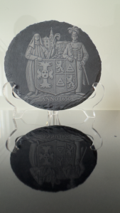 Ronde uitvoering 3d Wapen Schutterij